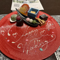 試食のデザートプレート