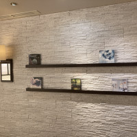 トイレ前の壁の装飾