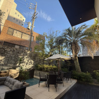 ストーンヒルズのテラスからの景色