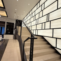 ホワイトヒルズの階段幅