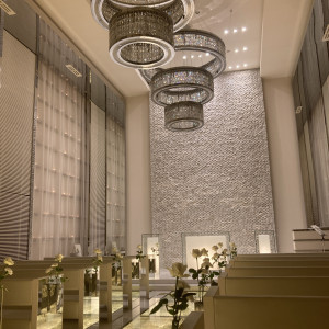 奥の壁側ライトアップ|780282さんのBIANCARA HILLSIDE TERRACE(ビアンカーラ ヒルサイドテラス)の写真(2584123)