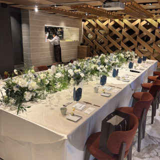 1人1人の名前が記された席