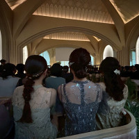 チャペルオープニング前雰囲気