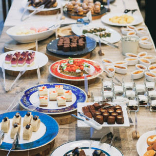 こだわったデザートビュッフェ