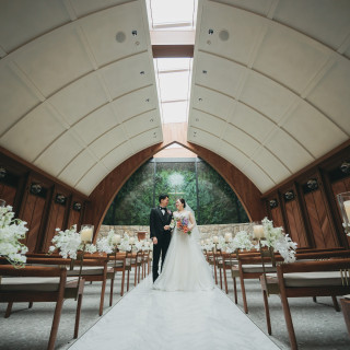 とっても開放的なチャペル