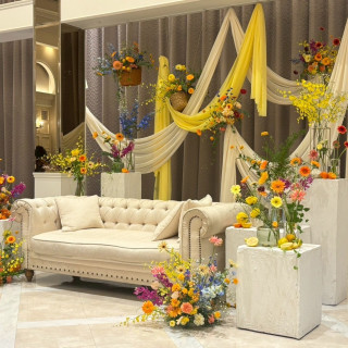 新郎新婦の席です