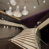 挙式会場前の大階段