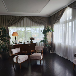 チャペル入場直前の待機場所