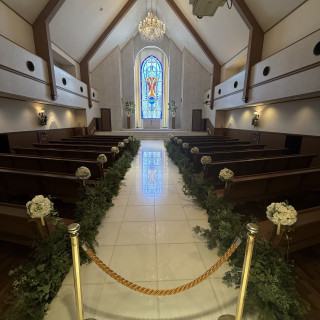 自然光がとても綺麗でした!