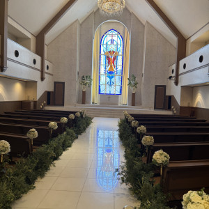 目の前のガラスからの自然光が入る感じがとても綺麗です|780420さんのベルクラシック小倉の写真(2584758)