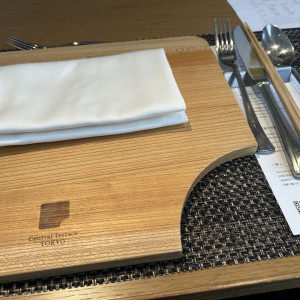 オリジナルのテーブルセット|780422さんのCentral Terrace TOKYO（セントラル テラス トーキョー）の写真(2584843)