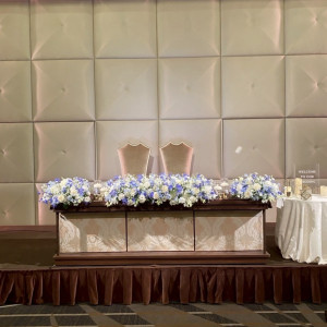 メインテーブル|780432さんのシェラトン・グランデ・トーキョーベイ・ホテルの写真(2584857)