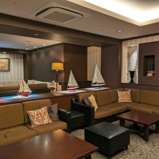 英国風の待合室