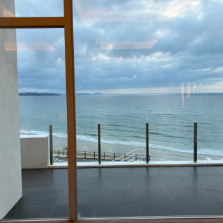 披露宴会場からの景色