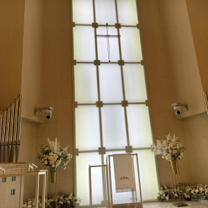 ここの上から、羽がおりてくるという演出があります。|780497さんのAN FRAN BELLEGE(アン フラン ベルジュ)の写真(2585091)