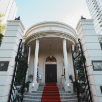 結婚式場の外観