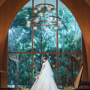 チャペル、挙式会場
雨が降っても大丈夫です|780517さんのアーセンティア迎賓館(大阪)/テイクアンドギヴ・ニーズウェディングの写真(2585085)