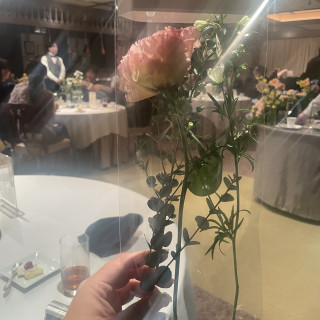 お花をお持ち帰り