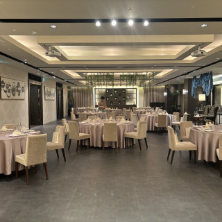 花の搬入前ですが綺麗です