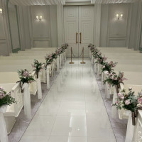 チャペルから入口を見た景色