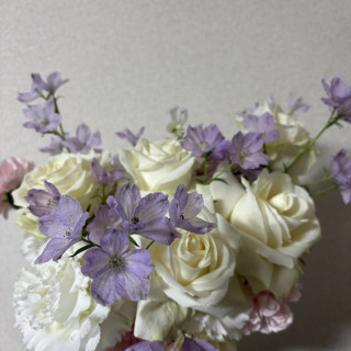 すごく理想のブーケにしていただきました！