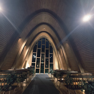 もう一つの挙式会場
こちらの方がアットホームな雰囲気