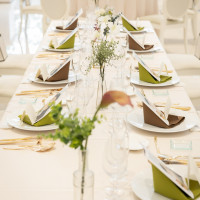 なるべくシンプルに、グリーンを基調としました