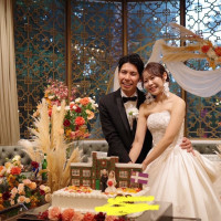 温かみのある会場。ケーキも自由度が高くて〇