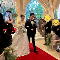 退場時。この時も雨降っていたけど、自然光がいいかんじ