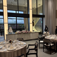 披露宴会場の下見