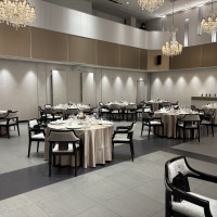 披露宴会場の下見