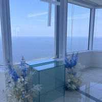 海が一望できます