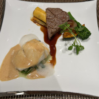 新郎新婦の後食