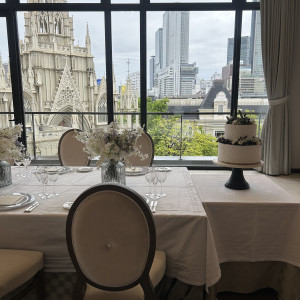 披露宴会場|780671さんのセントアクアチャペル名駅（家族挙式グループ）の写真(2586239)