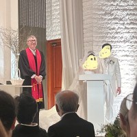 ステージの壁も素敵です！