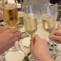 シャンパンがとても美味しい