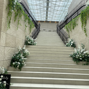 大階段雨でも安心でした|780678さんのル・グラン・ミラージュの写真(2585848)