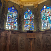 チャペルのステンドグラス⛪️