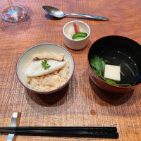 お料理の鯛めしです。