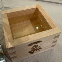 茨城県の日本酒を皆さんにということで用意した日本酒