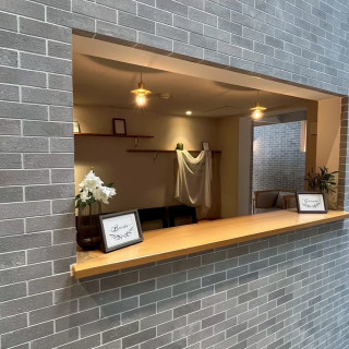 受付エリアです。