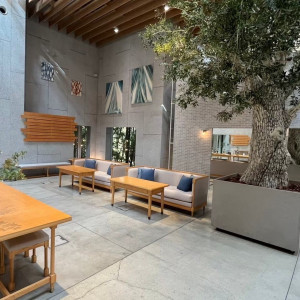 アットホームな待合室です
ウェルカムスペースとして使用。|780707さんのBleu Blanc(ブルー:ブラン)●BRASSグループの写真(2585990)