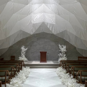 幻想的なチャペルです|780707さんのBleu Blanc(ブルー:ブラン)●BRASSグループの写真(2585989)