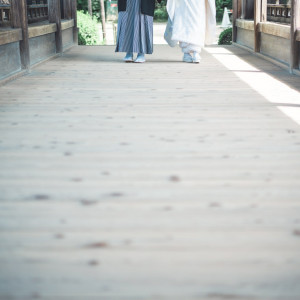 神前式開始前に神苑で撮影したものです|780719さんの平安神宮の写真(2586089)