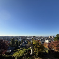 庭からみた風景です