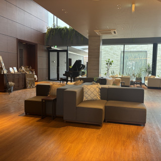 広々したロビー