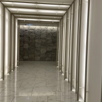 チャペルに行く道