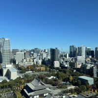 スカイバンケットから見える増上寺