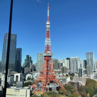 スカイバンケットから見える東京タワー