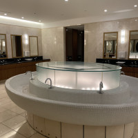 地下披露宴会場の化粧室